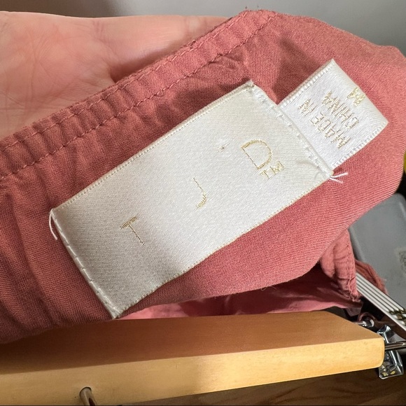 TJD The Jetset Diaries Embroidered Desert Rose Mini Dress in Salmon - Picture 5 of 10